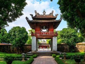 The Temple of Literature - Spring cultural symbol