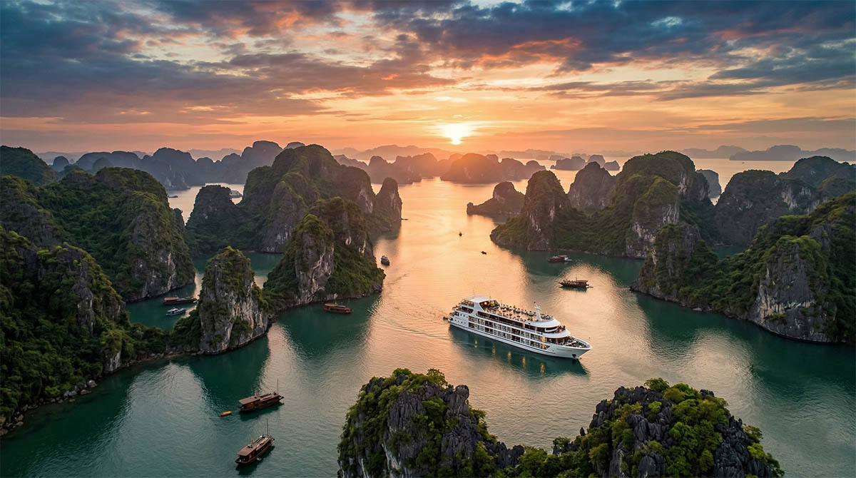 Vietnam Tours Packages From Australia 2 Ha Long Bay is a Unesco world heritage site and popular travel