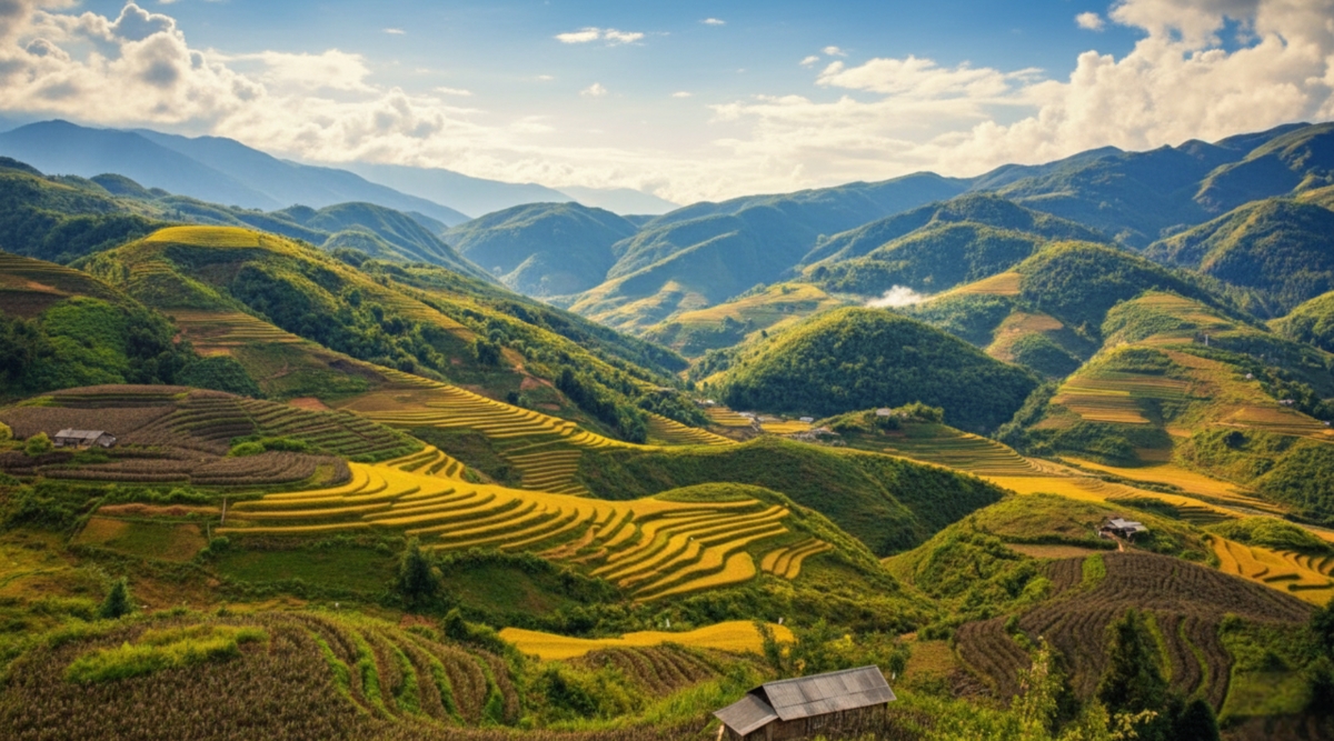 Sapa terrace fields