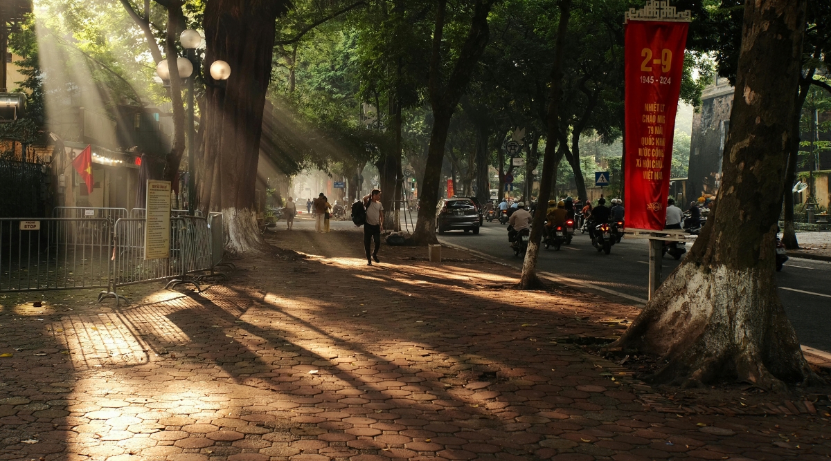 The beauty of Hanoi street