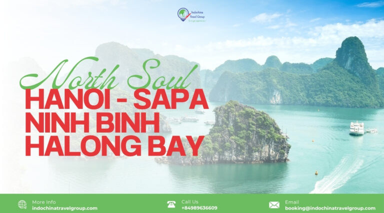 Northern Vietnam route for a 14-day itinerary with Hanoi, mountain or countryside time and a bay stay