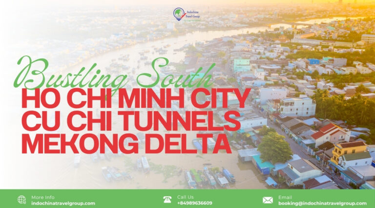 Southern Vietnam route with Ho Chi Minh City and an optional Mekong Delta excursion