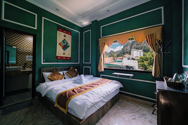 Ma Pi Leng Luxury Hotel Ha Giang – double mountain view