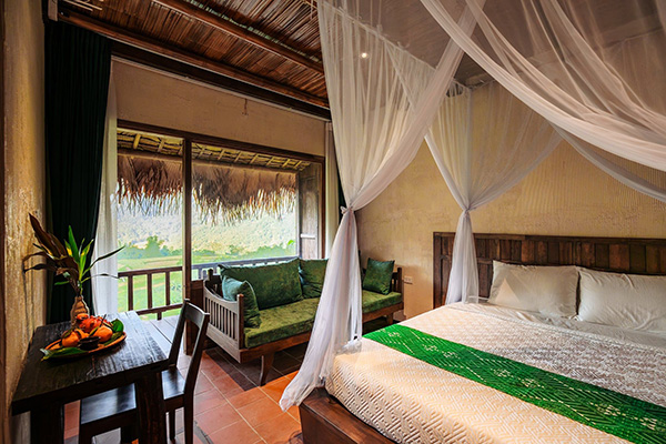 Pu Luong Ecolodge Deluxe room