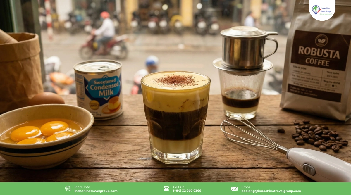how to make vietnam egg coffee