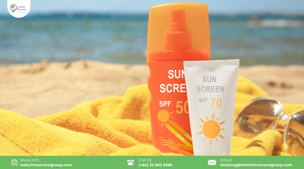 pack sun cream