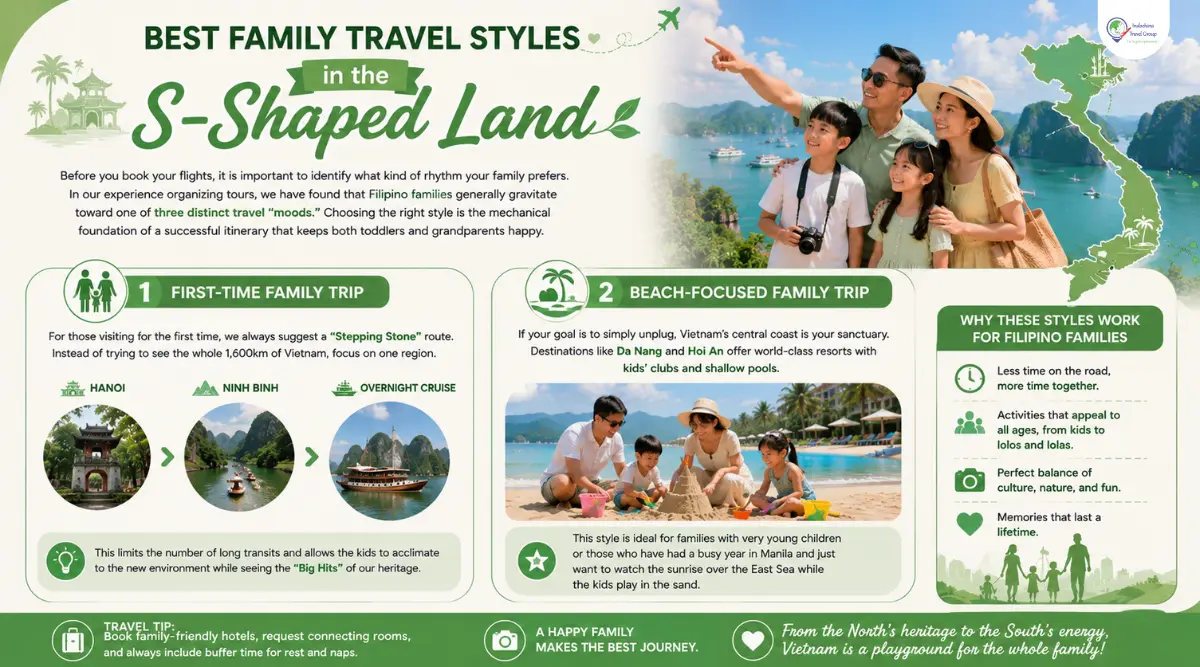 best family travels styles in vietnam from phillipines
