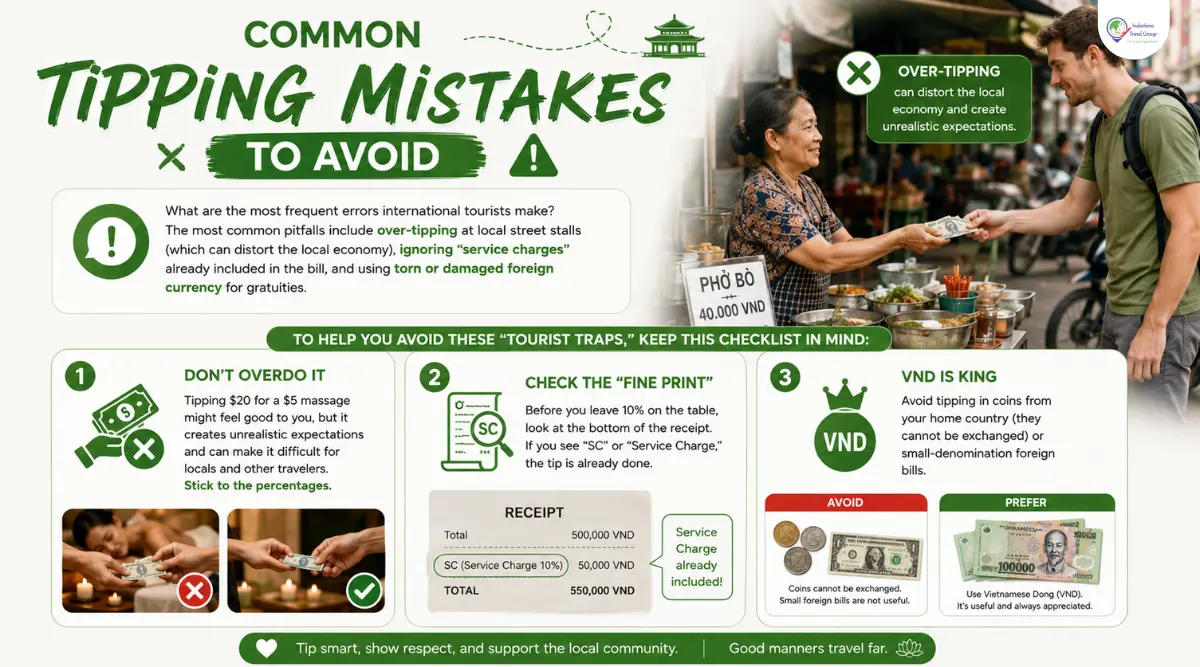 common tipping mistakes to avoid in vietnam