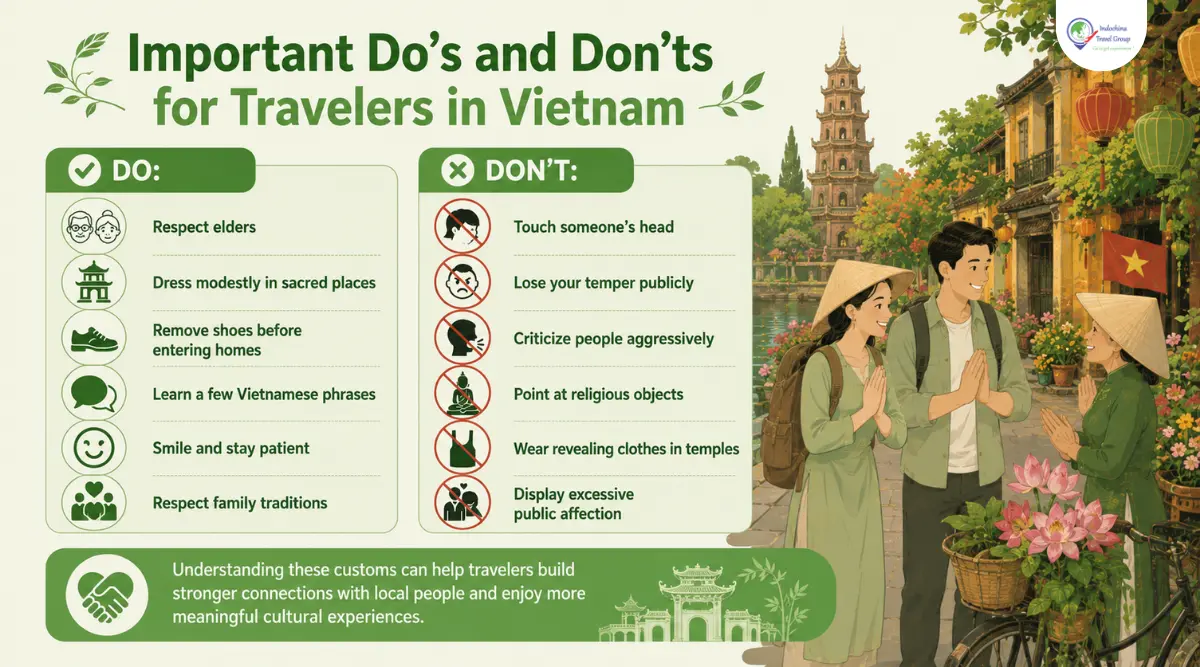 Vietnamese Family Culture and Local Customs 5 do and dont for travellers in vietnam