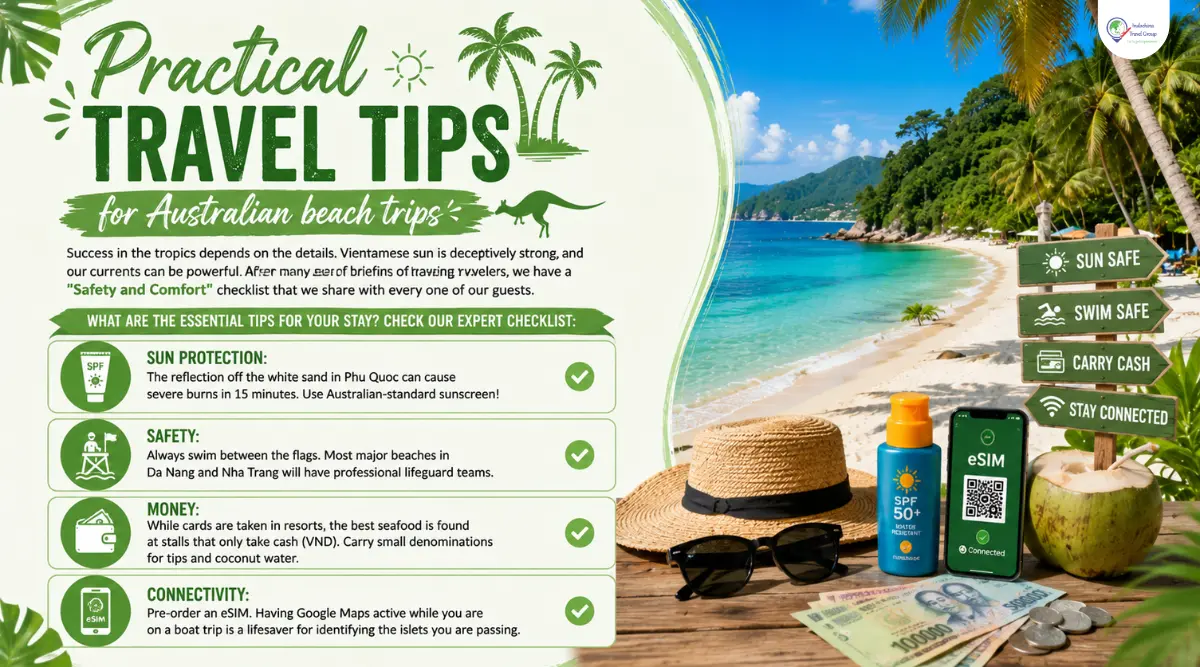 Best Vietnam Island And Vietnam Beaches For Australian Travelers 6 practical travel tips for australians