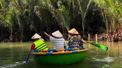 Home page 59 Coconut Basket Boat Hoi An