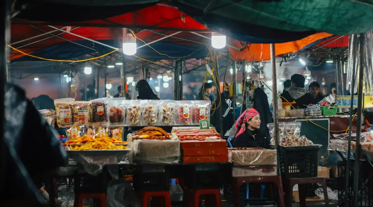 Duong Dong Night Market in Phu Quoc