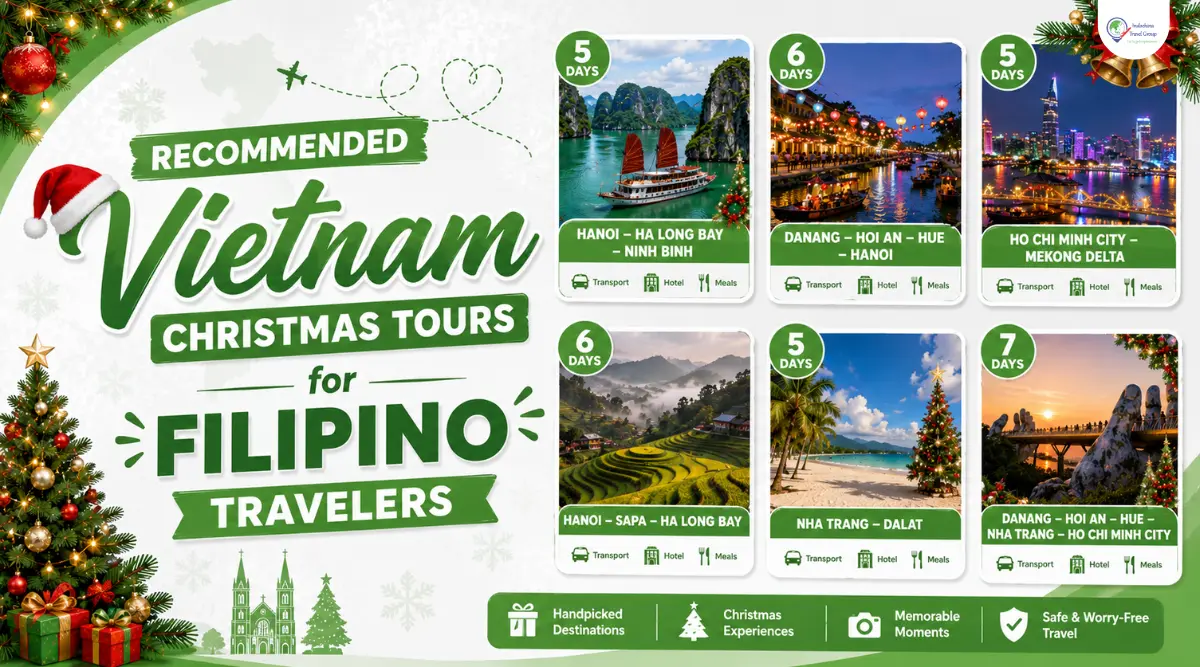 Vietnam for Filipino First-Time Travelers During Christmas Season 6 ideal tours for filipino travellers during chirstmas in vietnam