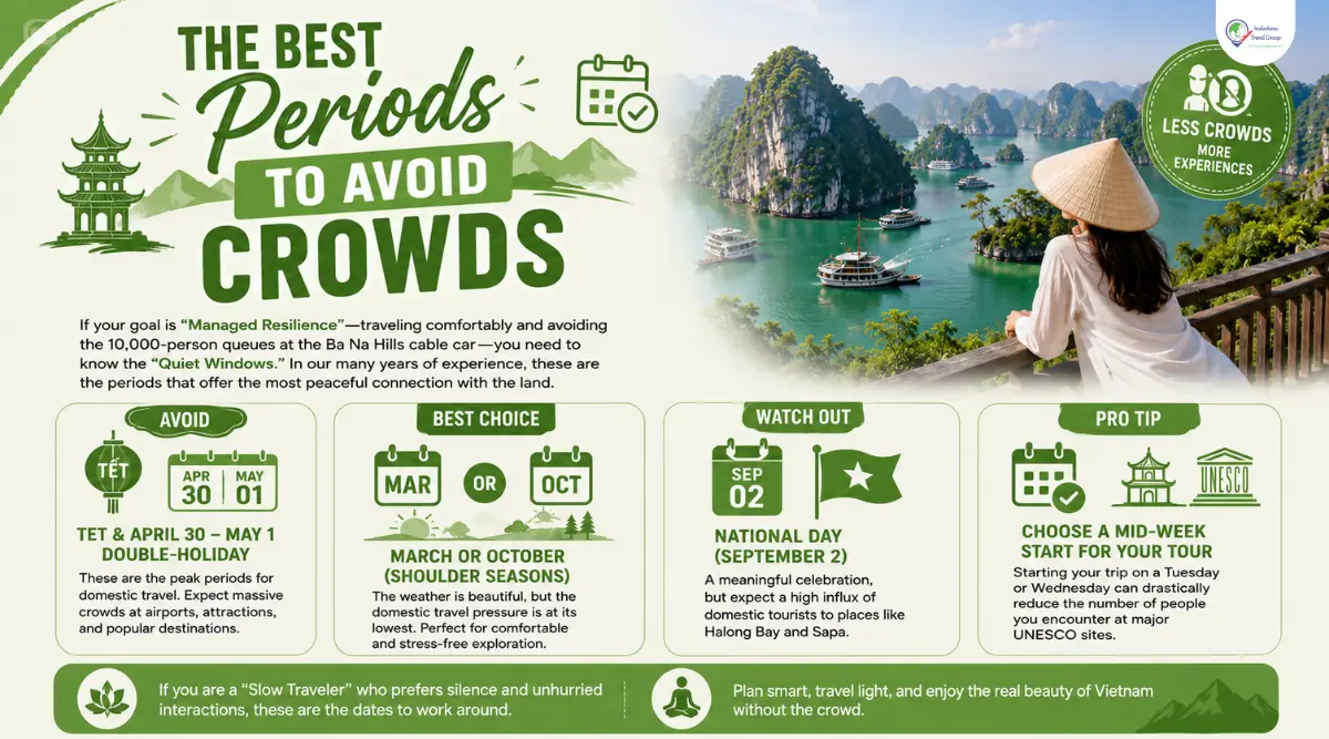 the best periods to avoid crowds for filipino travellers