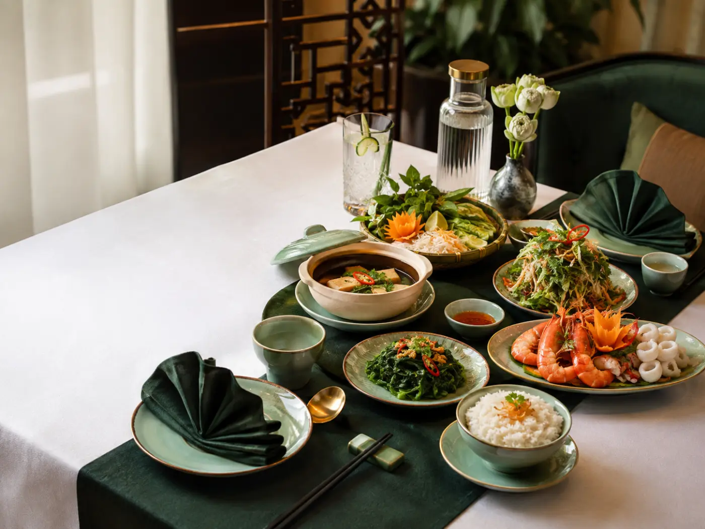 Halal meal arrangements prepared for private travelers in Vietnam