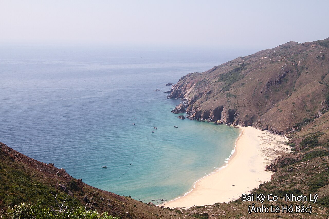 Ky Co Beach on the Phuong Mai Peninsula near Quy Nhon